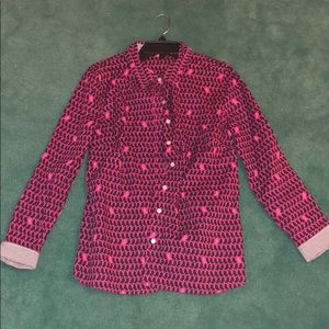 Bird Crown and Ivy button down shirt